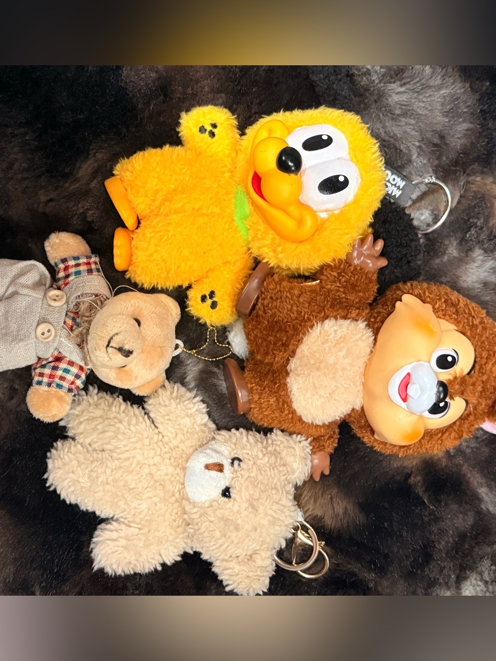 Keychain bag charms